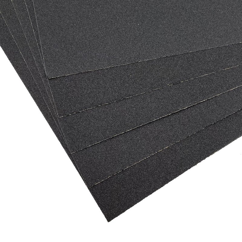 Duravel Waterproof Black Abrasive Paper Sheets for Automotive and Furniture Sanding (GRIT60) - Image 4